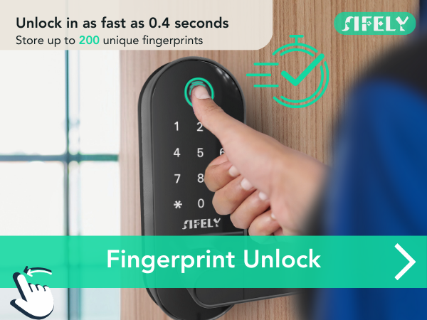Sifely S wifi fingerprint unlock