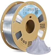OVERTURE PC Professional Filament, Cardboard Spool, 1kg(2.2lbs), Dimensional Accuracy Probability...