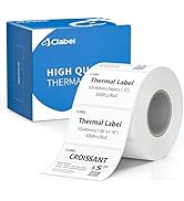 CLABEL 1.96"x1.57" Label Maker Tape 221D 320D Label Print (600 Labels/Roll,1 Roll)