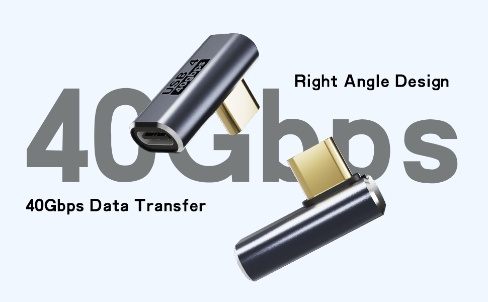 90 Degree USB C Adapter