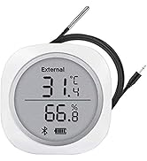 Inkbird IBS-TH1 Plus Wireless Bluetooth Temperature and Humidity Monitor Thermometer and Hygromet...