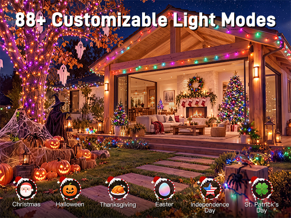 christmas tree lights with remote