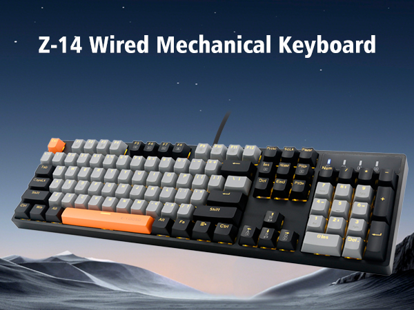 wired mechanical keyboard