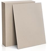 Tosnail 30 PCS 12.6 x 10 Inches Book Board, 2 mm 80 PT Chip Board Sheets, Thick Cardboard for Boo...