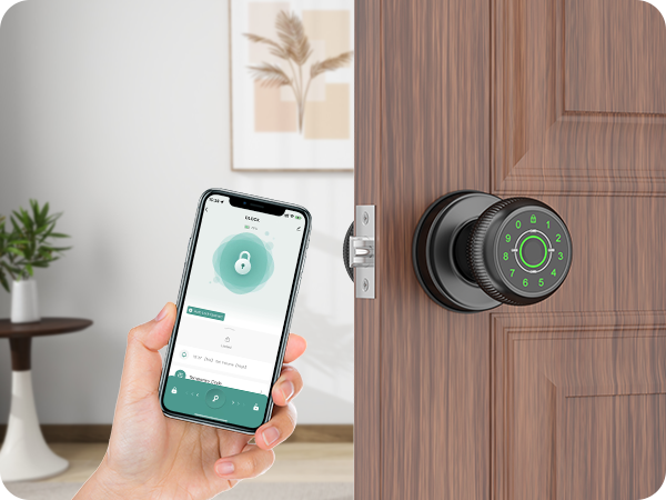 Smart Door Knob App Unlock