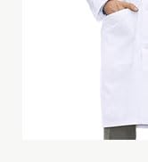 NY Threads Professional Lab Coat for Men Long Sleeve Medical Coat