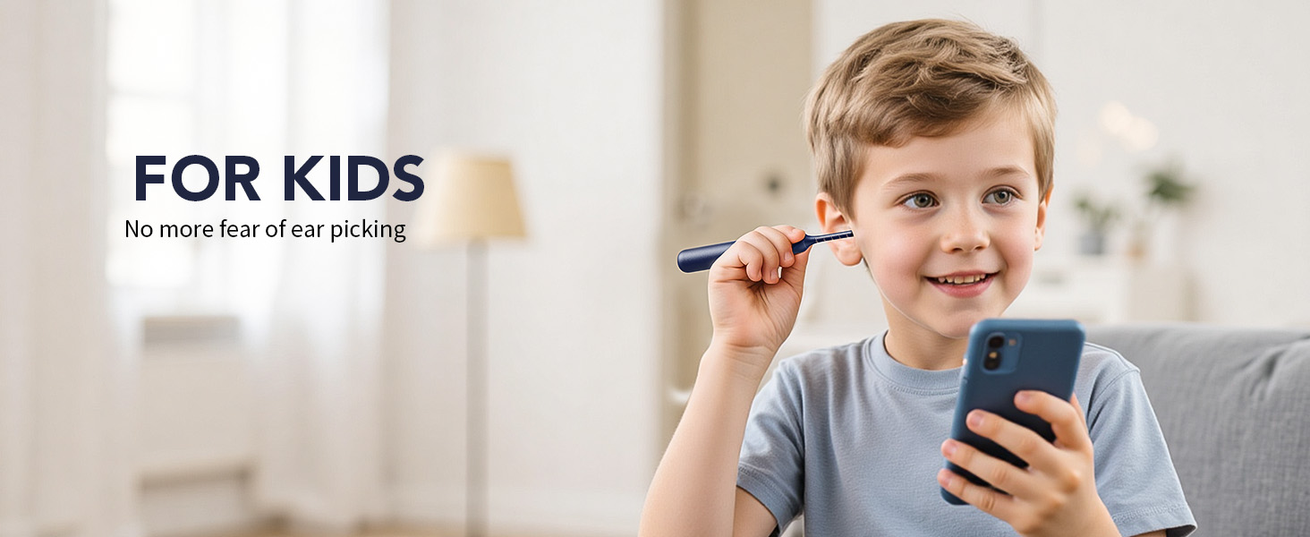 ear wax scooper with camera