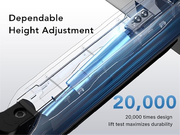 Dependable Height Adjustment