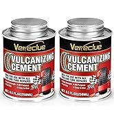 Chemical Vulcanizing Cement, Clear Tire Repair Glue, All Purpose Rubber Cement, Heavy Duty Tire P...