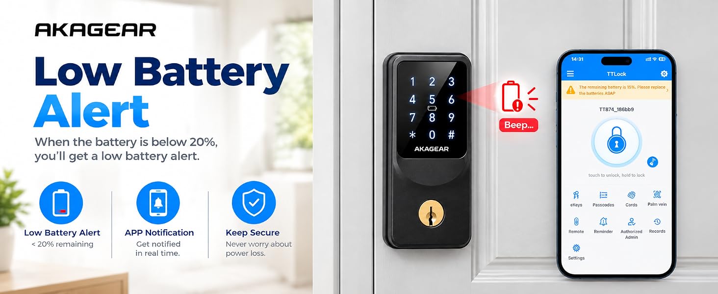 akagear door lock