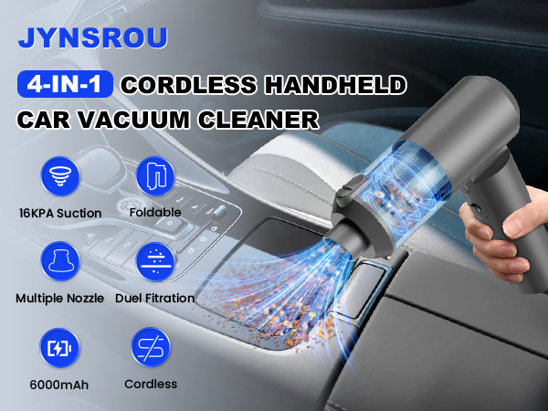 Arify Pro Car Vacuum Portable Cordless