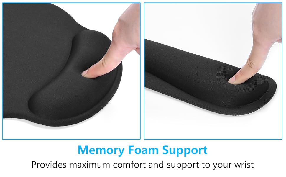 computer wrist pad