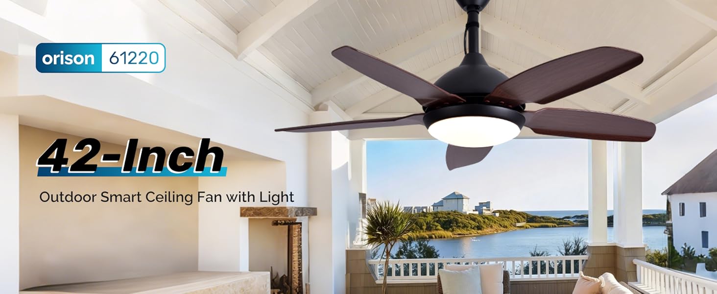 42 inch ceiling fan with light