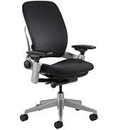 Steelcase Leap Office Chair - Ergonomic Work Chair with Wheels for Hard Flooring - Work Chair Sup...