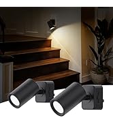 L LOHAS LED Night Lights Plug into Wall, [2-Pack] Rotatable Night Light with Dusk to Dawn Sensor,...