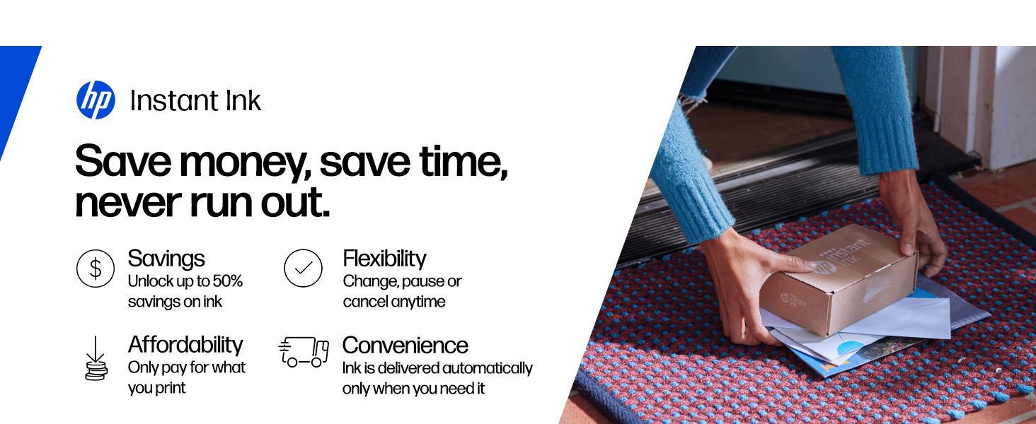 instant ink ink delivery subscription cartridges plans