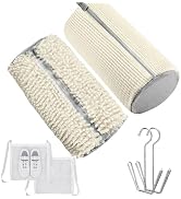 2Pcs Shoe Washing Machine Bag,Reusable Shoe Cleaning Bag,Laundry Shoes Bag with Self-locking Zipp...