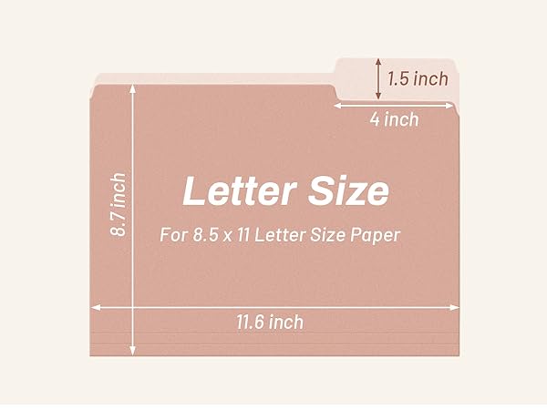 letter size