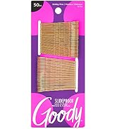 Goody Ouchless Hair Bobby Pins - 50 Count, Metallic Blonde - Slideproof and Lock In Place - Suita...