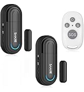 Pool Door Alarms for Home Security Loud, 0-120 Db Volume Ajustable with 4 Modes, Wireless Door Al...