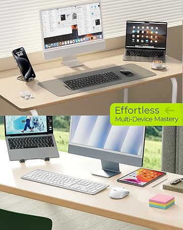 Wireless Bluetooth Keyboard and Mouse