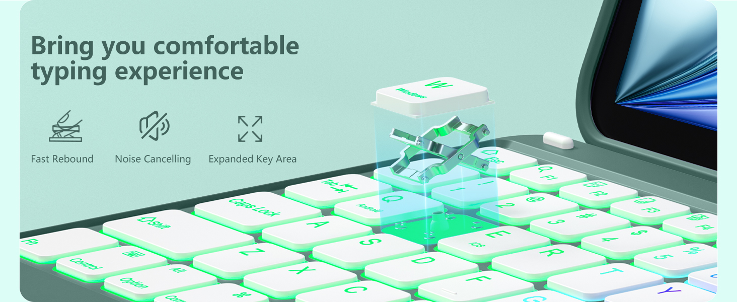 ipad air case with keyboard