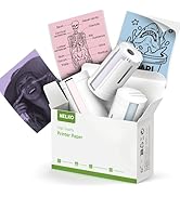 Nelko Genuine Self-Adhesive Thermal Printer Stickers, Compatible with PM230 Mini Sticker Printer,...
