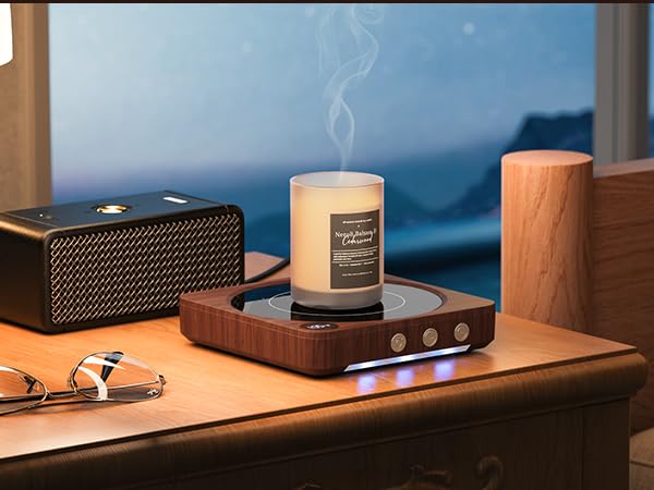 coffee warmer plate; coffee cup warmer cordless; warmer; cordless candle warmer;