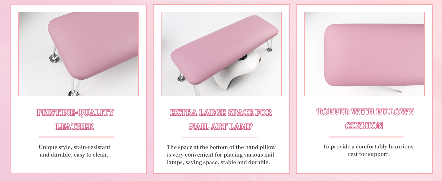 Professional Microfiber Leather Hand Rest