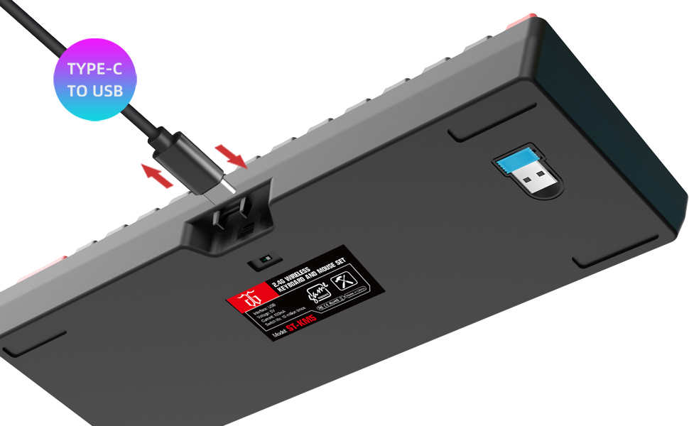 wireless small gaming keyboard