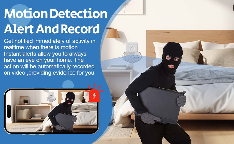 Motion Detection Alert And Record