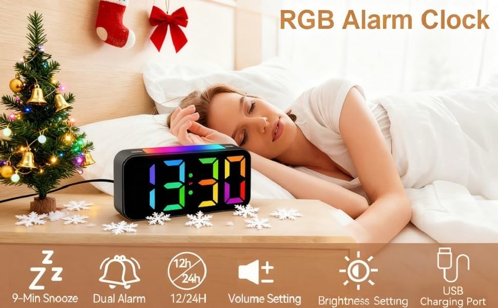 alarm clock for bedroom