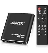 HDMI Media Player, Black Mini 1080p Full-HD Ultra HDMI Digital Media Player for -MKV/RM- HDD USB ...