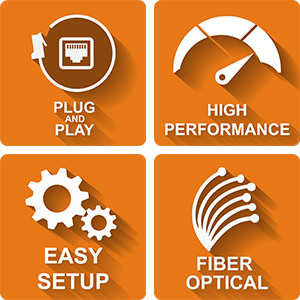 2 tx rj-45 autosensing gigabit ports wdm single mode single fiber ethernet to fiber media converter