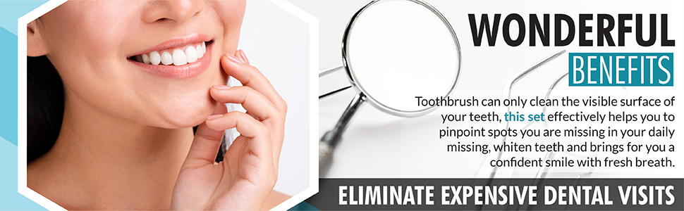 Dental tools for home plaque removal