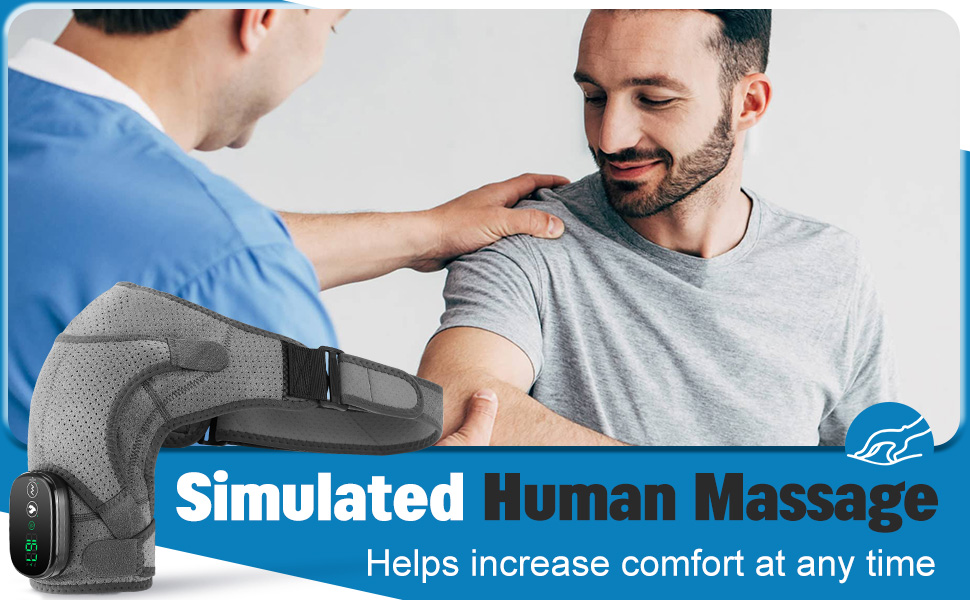 cordless heating shoulder pad