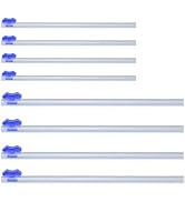 Uncle Jack 8Pcs Slide Cutter, Self-Adhesive Plastic Wrap Slide Cutter, for 12/18 inches Aluminum ...