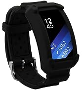 Wonlex Band for Samsung Gear Fit2 / Fit2 Pro, Silicone Replacement Watch Bands Strap Compatible w...