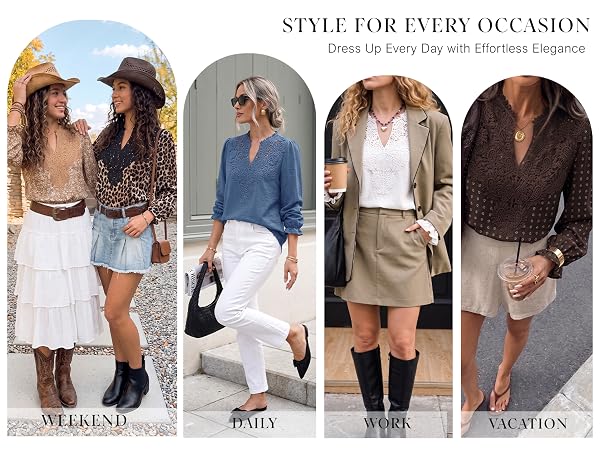 dressy blouses for women