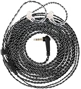 Kinboofi CCZ C01 2M High-Purity OFC IEM Cable,ZS10 Pro 2M Long in Ear Monitor IEM Earphone Cable,...