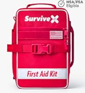 First Aid Kit for Car, Travel &amp;amp;amp;amp;amp; Home Emergency Kit Hiking, Camping, Backpacking, Outdoor