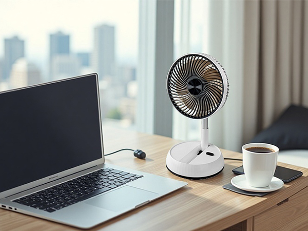 Desktop fan Highly telescopic adjustment of wind speed