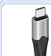 VoroDcip Thunderbolt 4 Cable 6FT, USB 4 Cable [40Gbps Data Sync/8K Display/240W Fast Charging] Co...