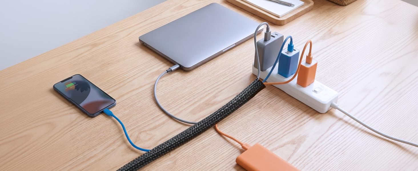 cable sleeve wire loom cord cable wire protector cable management sleeve cord cable hider cord cover