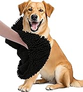 OLANLY Chenille Dog Bath Towel