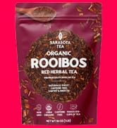 Organic Rooibos Loose Leaf Tea | 100% Pure South African Red Tea | Naturally Caffeine-Free | USDA...