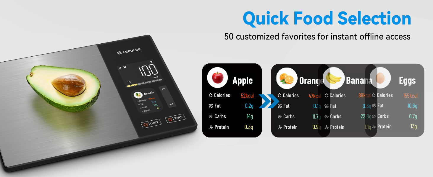 Smart food scale 06-1