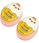 FOREV Egg Timer for Hard Boiled Eggs Soft Boiled Color Changing Indicator Tells When Eggs are Rea...