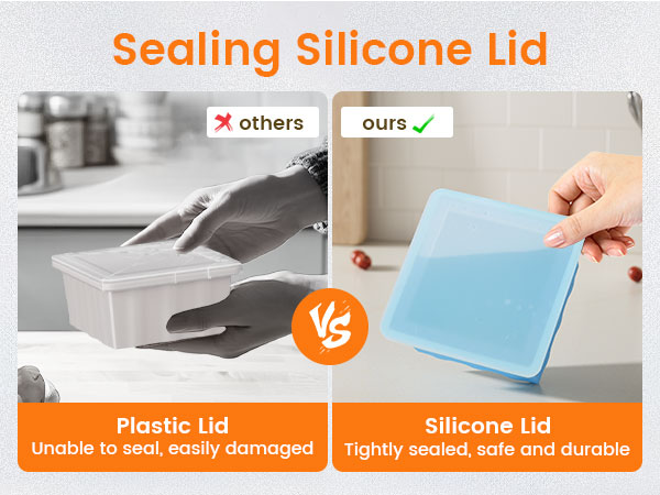 silicone freezer tray