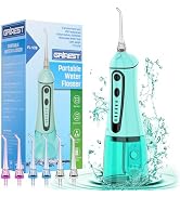 Water Dental Pik Flosser,Grinest 7 Modes Rechargeable Water Dental Picks for Teeth Cleaning Cordl...